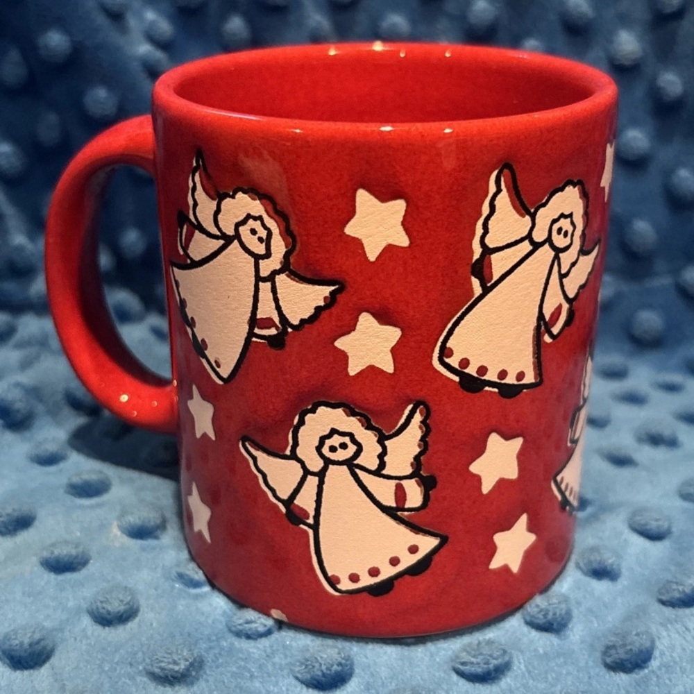 Vintage Waechtersbach Christmas Angel Mug